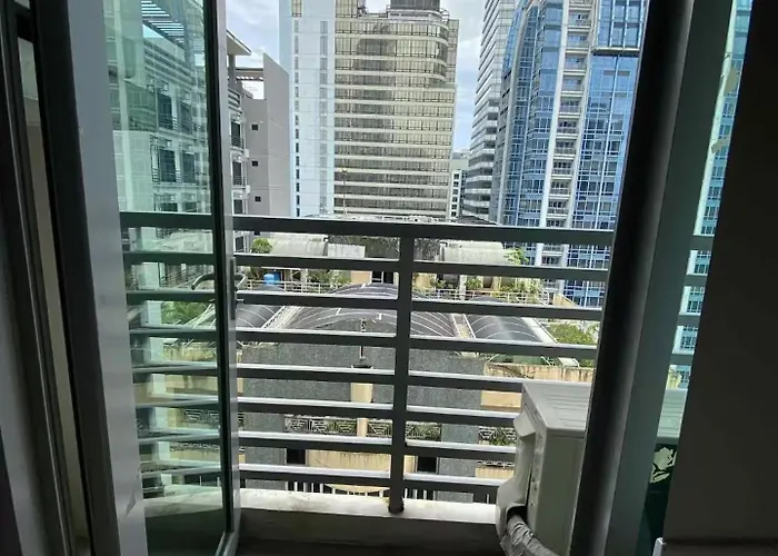 Chill Staycation Unit In Salcedo Makati With Balcony Aparthotel Manila